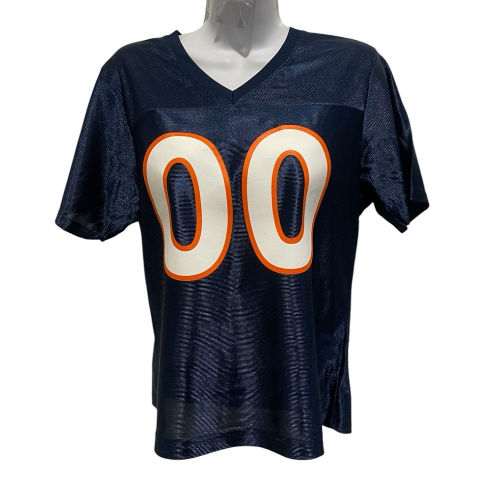 NFL TEAM APPAREL DENVER BRONCOS Womens Blue Jersey 00 Size Medium